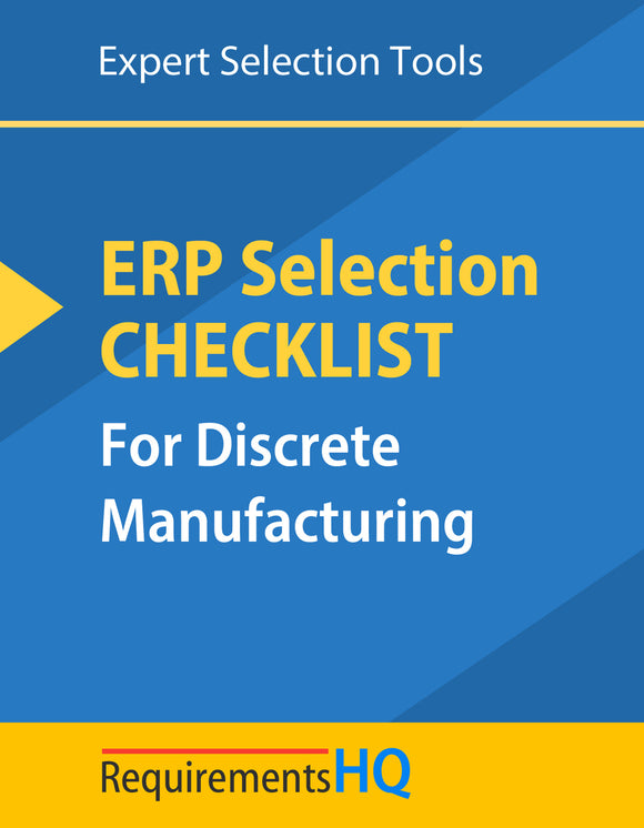 Top ERP Requirements for Manufacturing Operations